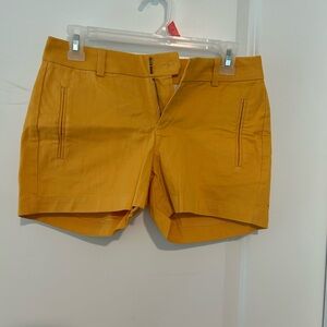 Women's Mustard Yellow Shorts